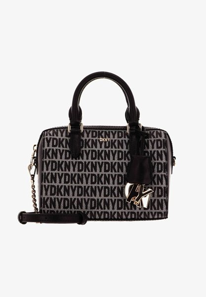 SM DUFFLE - Handbag Black logo DKNY — Фото, Картинка BAG❤BAG Купить оригинал Украина, Киев, Житомир, Львов, Одесса ❤bag-bag.com.ua