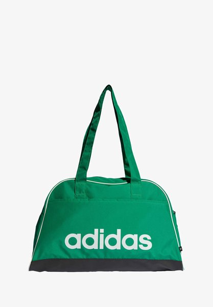 ESSENTIALS LINEAR BOWLING - Sports Bag Bold green white black Adidas — Фото, Картинка BAG❤BAG Купить оригинал Украина, Киев, Житомир, Львов, Одесса ❤bag-bag.com.ua