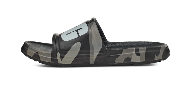 Wilcox Slide Camopop Sandal BLACK UGG — Фото, Картинка BAG❤BAG Купить оригинал Украина, Киев, Житомир, Львов, Одесса ❤bag-bag.com.ua