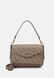 ECO BRENTON FLAP SHOULDER Bag - Handbag Latte logo GUESS — 1/6 Фото, Картинка BAG❤BAG Купить оригинал Украина, Киев, Житомир, Львов, Одесса ❤bag-bag.com.ua