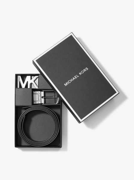 4-In-1 Logo Belt Box Set BLACK Michael Kors Mens — Фото, Картинка BAG❤BAG Купить оригинал Украина, Киев, Житомир, Львов, Одесса ❤bag-bag.com.ua