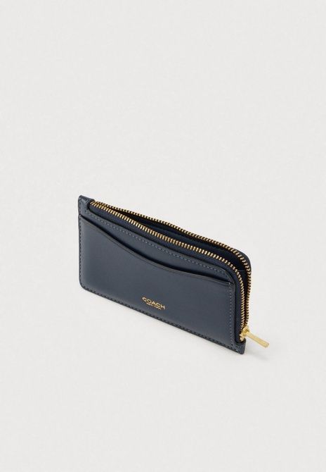 COACH New York Zip Card Case Wallet Navy NAVY CZ112-B4/NV &mdash; фото 3 з 11