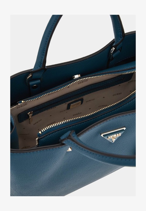 MERIDIAN SATCHEL - Handbag Bleu GUESS — Фото, Картинка BAG❤BAG Купить оригинал Украина, Киев, Житомир, Львов, Одесса ❤bag-bag.com.ua