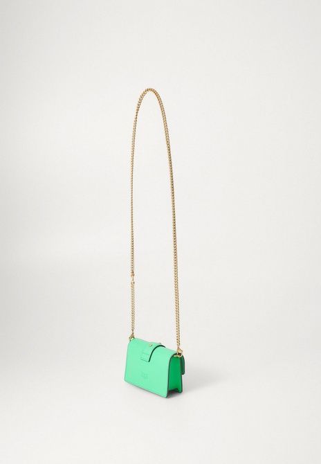 Pinko Love One Micro Cross Body Bag Verde Isola / Antique Gold-Coloured 100064A0F1-U59Q &mdash; фото 2 из 6