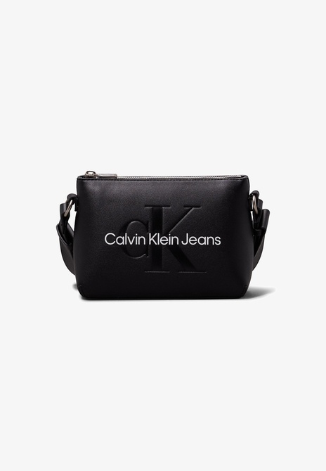 SCULPTED CAMERA POUCH MONO - Crossbody Bag Fashion black Calvin Klein — Фото, Картинка BAG❤BAG Купить оригинал Украина, Киев, Житомир, Львов, Одесса ❤bag-bag.com.ua