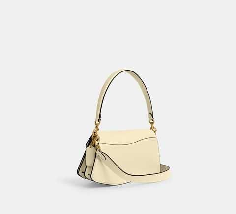 ᐉ COACH Twisted Tabby Shoulder Bag Brass / Moonlight CAN26