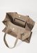KARL LAGERFELD Logo Shopper Unisex Tote Bag Desert Taupe A1W50002-1JH &mdash; фото 3 из 4