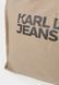 KARL LAGERFELD Logo Shopper Unisex Tote Bag Desert Taupe A1W50002-1JH &mdash; фото 4 из 4