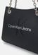 SCULPTED SHOULDER Bag MONO - Handbag BLACK Calvin Klein — 4/4 Фото, Картинка BAG❤BAG Купить оригинал Украина, Киев, Житомир, Львов, Одесса ❤bag-bag.com.ua