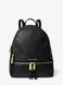 Rhea Medium Leather Backpack BLACK MICHAEL KORS — 1/4 Фото, Картинка BAG❤BAG Купить оригинал Украина, Киев, Житомир, Львов, Одесса ❤bag-bag.com.ua