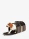 Small Logo Stripe Pet Travel Carrier Black / Camel MICHAEL KORS — 3/8 Фото, Картинка BAG❤BAG Купить оригинал Украина, Киев, Житомир, Львов, Одесса ❤bag-bag.com.ua