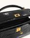 JW PEI Noor Top Handle Bag Black croc BG119213JWP &mdash; фото 4 из 14
