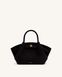 Hana Mini Faux Suede Tote Bag BLACK JW PEI — 1/7 Фото, Картинка BAG❤BAG Купить оригинал Украина, Киев, Житомир, Львов, Одесса ❤bag-bag.com.ua