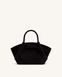 Hana Mini Faux Suede Tote Bag BLACK JW PEI — 4/7 Фото, Картинка BAG❤BAG Купить оригинал Украина, Киев, Житомир, Львов, Одесса ❤bag-bag.com.ua