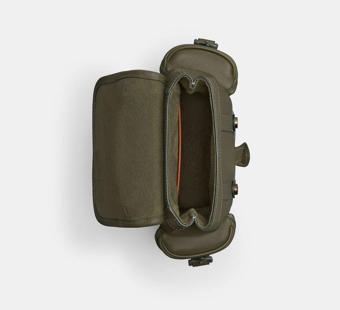 COACH Hitch Backpack 13 ARMY GREEN CR852 &mdash; фото 4 из 5