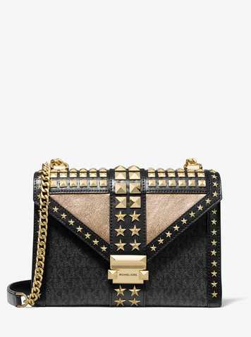 michael kors star embellished bag