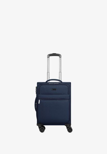Bugatti Valencia Soft Kabinentrolley Mit Dehnfalte Wheeled Suitcase Navy NAVY BG129920BUG &mdash; фото 1 из 5