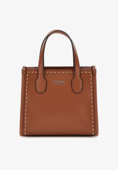 MINI-HENKELTA SILVANA NAHTE - Handbag Braun GUESS — Фото, Картинка BAG❤BAG Придбати оригінал Україна, Київ, Житомир, Львів, Одеса ❤bag-bag.com.ua