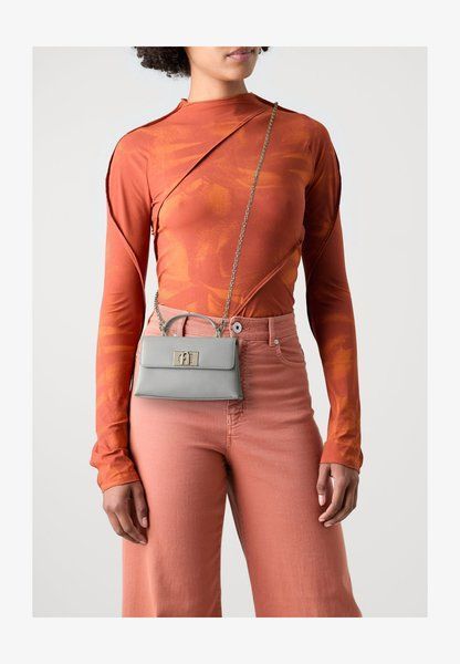 FURLA Mini Crossbody Top Handle Handbag Cenere BG.FRL.100451 &mdash; фото 1 из 5