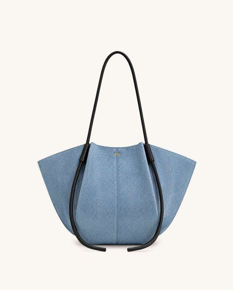 JW PEI Nala Wide Tote Bag Light blue denim BG163591JWP &mdash; фото 1 из 1