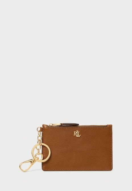 RALPH LAUREN ZIP CARD CASE - Wallet BROWN 432876731-001 &mdash; фото 2 из 4
