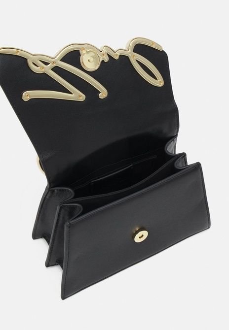 KARL LAGERFELD SIGNATURE CROSSBODY - Handbag Black / Gold-coloured A1W30038 &mdash; фото 4 з 6