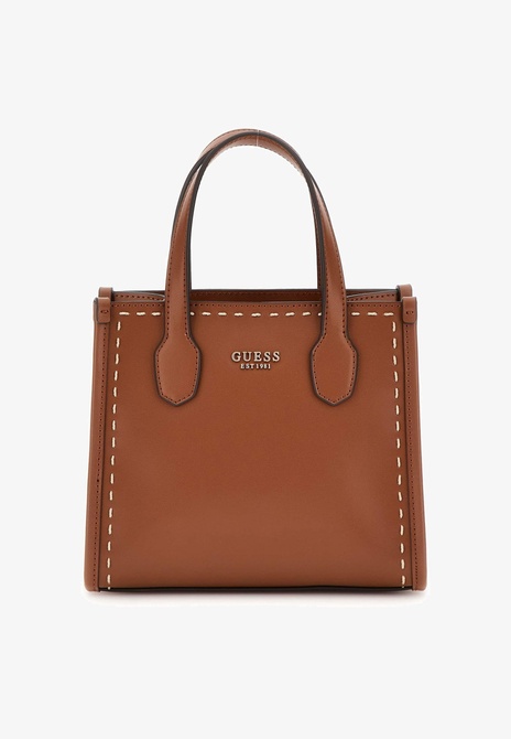 MINI-HENKELTA SILVANA NAHTE - Handbag Braun GUESS — Фото, Картинка BAG❤BAG Придбати оригінал Україна, Київ, Житомир, Львів, Одеса ❤bag-bag.com.ua