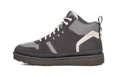 UGG® ᐉ Men's Highland Hi Heritage Sneaker 【Gray matter / Sleek