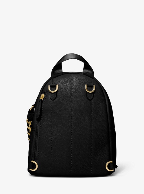 Slater Extra-Small Pebbled Leather Convertible Backpack BLACK MICHAEL KORS — Фото, Картинка BAG❤BAG Купить оригинал Украина, Киев, Житомир, Львов, Одесса ❤bag-bag.com.ua