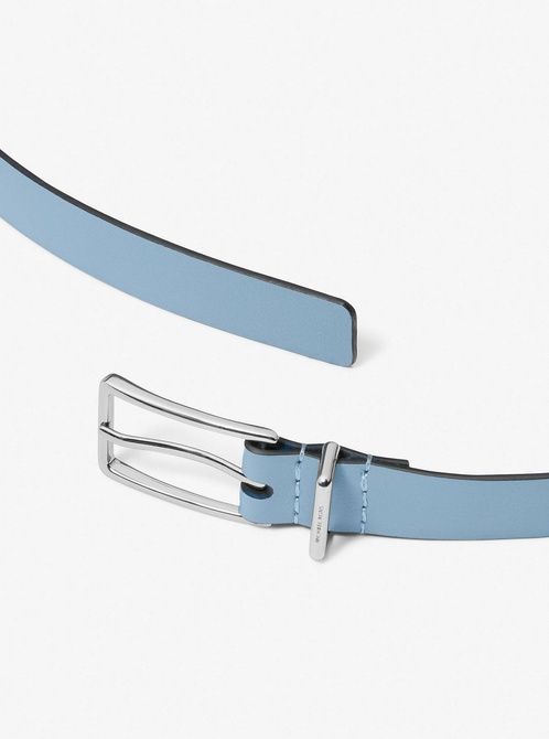 MICHAEL KORS Leather Belt CHAMBRAY MKWB557909 &mdash; фото 2 з 4