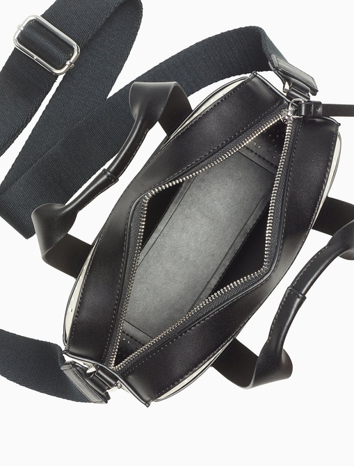 Bette Perforated Crossbody Bag + Wrist Pouch BLACK / WHITE Calvin Klein — Фото, Картинка BAG❤BAG Купить оригинал Украина, Киев, Житомир, Львов, Одесса ❤bag-bag.com.ua