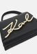 KARL LAGERFELD SIGNATURE CROSSBODY - Handbag Black / Gold-coloured A1W30038 &mdash; фото 5 з 6