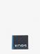 Cooper Logo and Faux Leather Billfold Wallet BLUE MICHAEL KORS — 1/2 Фото, Картинка BAG❤BAG Купить оригинал Украина, Киев, Житомир, Львов, Одесса ❤bag-bag.com.ua