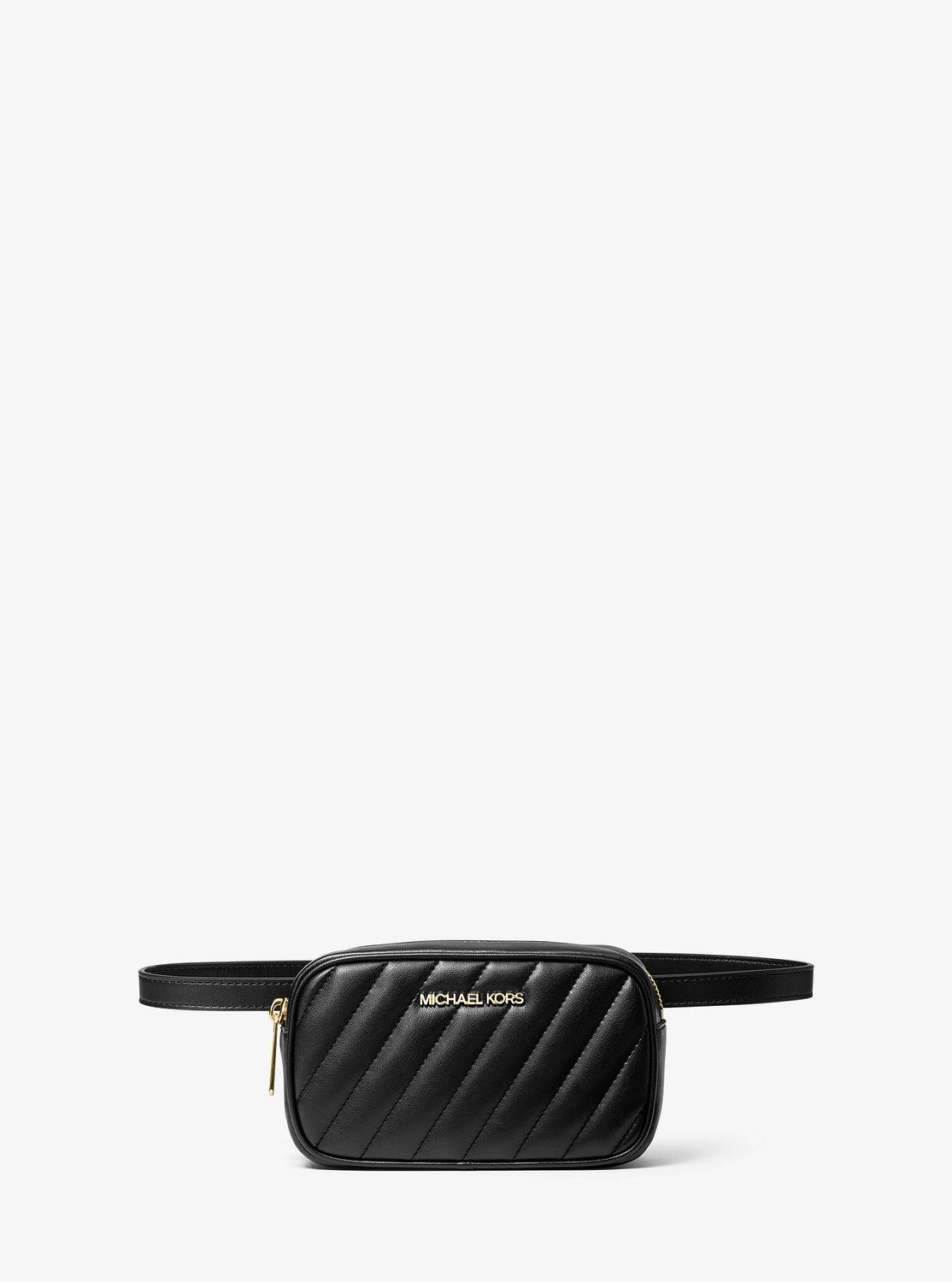 michael kors quilted belt bag