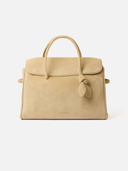 Jacquemus The Turismo shopper bag &mdash; Soft shopper bag Beige BAU00434AC09A04150 &mdash; фото 1 из 7