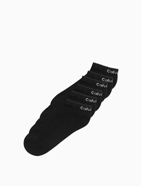 6-Pack Logo Low Rise Socks BLACK Calvin Klein — Фото, Картинка BAG❤BAG Купить оригинал Украина, Киев, Житомир, Львов, Одесса ❤bag-bag.com.ua