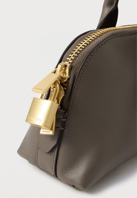 Pinko Bowling Bag Baguette Cross Body Bag Grigio Asfalto / Gold-Coloured 105334A0QO-K33V &mdash; фото 4 из 5