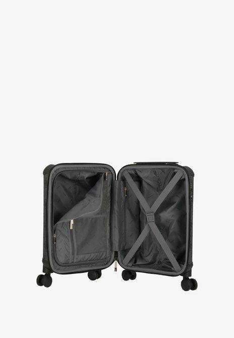GUESS Berta Kabinentrolley Wheeled Suitcase Coal logo BG152002GUE &mdash; фото 4 з 5