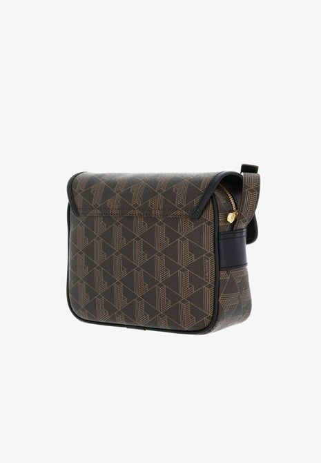 Lacoste Messenger Bag Unisex Cross Body Bag Mono Slate Black Shitake BG151216LAC &mdash; фото 5 из 5