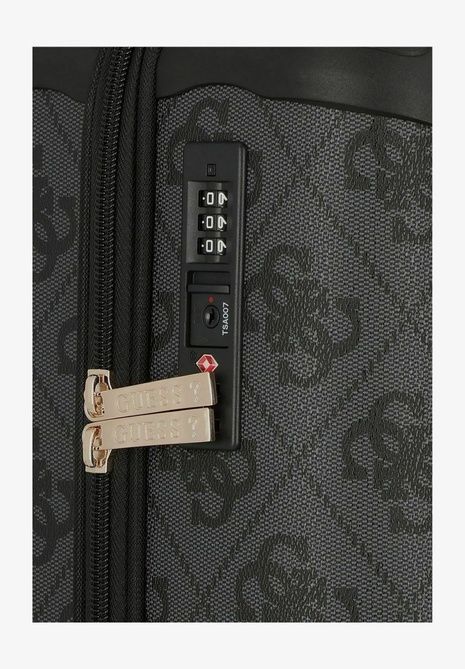 GUESS Berta Kabinentrolley Wheeled Suitcase Coal logo BG152002GUE &mdash; фото 5 з 5
