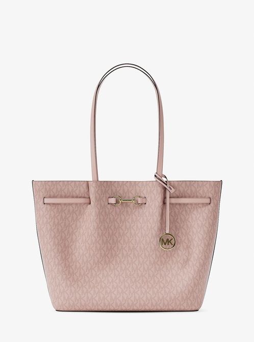 MICHAEL KORS Carson Large Signature Logo Tote Bag POWDER BLUSH 35R6G2ZT7B &mdash; фото 6 из 10