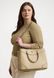 RALPH LAUREN Marcy 36 Satchel Large Handbag Sand Dune / Soft White 431959595-002 &mdash; фото 3 из 7