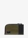 Hudson Two-Tone Leather Zip-Around Card Case Olive MICHAEL KORS — 1/3 Фото, Картинка BAG❤BAG Купить оригинал Украина, Киев, Житомир, Львов, Одесса ❤bag-bag.com.ua