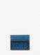 Cooper Graphic Two-Tone Pebbled Leather Card Case BLUE MICHAEL KORS — 1/2 Фото, Картинка BAG❤BAG Купить оригинал Украина, Киев, Житомир, Львов, Одесса ❤bag-bag.com.ua