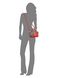 Elissa Small Leather Crossbody Satchel RED DKNY — 8/8 Фото, Картинка BAG❤BAG Купить оригинал Украина, Киев, Житомир, Львов, Одесса ❤bag-bag.com.ua
