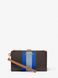 Adele Logo Stripe Smartphone Wallet ELECTRIC BLUE MICHAEL KORS — 1/3 Фото, Картинка BAG❤BAG Придбати оригінал Україна, Київ, Житомир, Львів, Одеса ❤bag-bag.com.ua