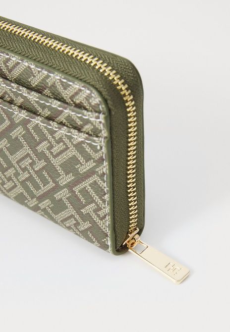 TOMMY HILFIGER Icon Mono Print Wallet Green Mix Green Mix AW0AW17736 &mdash; фото 4 з 7