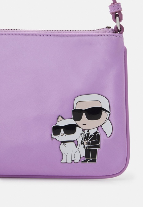 IKONIK POUCH - Handbag Violetta KARL LAGERFELD — Фото, Картинка BAG❤BAG Придбати оригінал Україна, Київ, Житомир, Львів, Одеса ❤bag-bag.com.ua