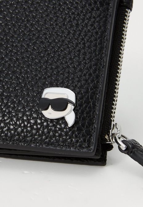 KARL LAGERFELD Ikon Pebble Pin Bifold Wallet Black BLACK A4W32005-999 &mdash; фото 4 з 8