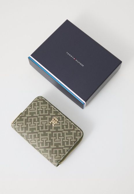 TOMMY HILFIGER Icon Mono Print Wallet Green Mix Green Mix AW0AW17736 &mdash; фото 5 з 7
